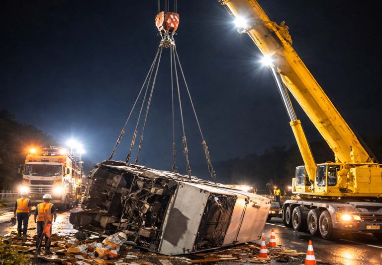 Vuka crane hire emergency crane service solution